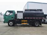 China DONGFENG 5cbm Fuel Tanker Truck Small Oil Storage Truck 4X2
