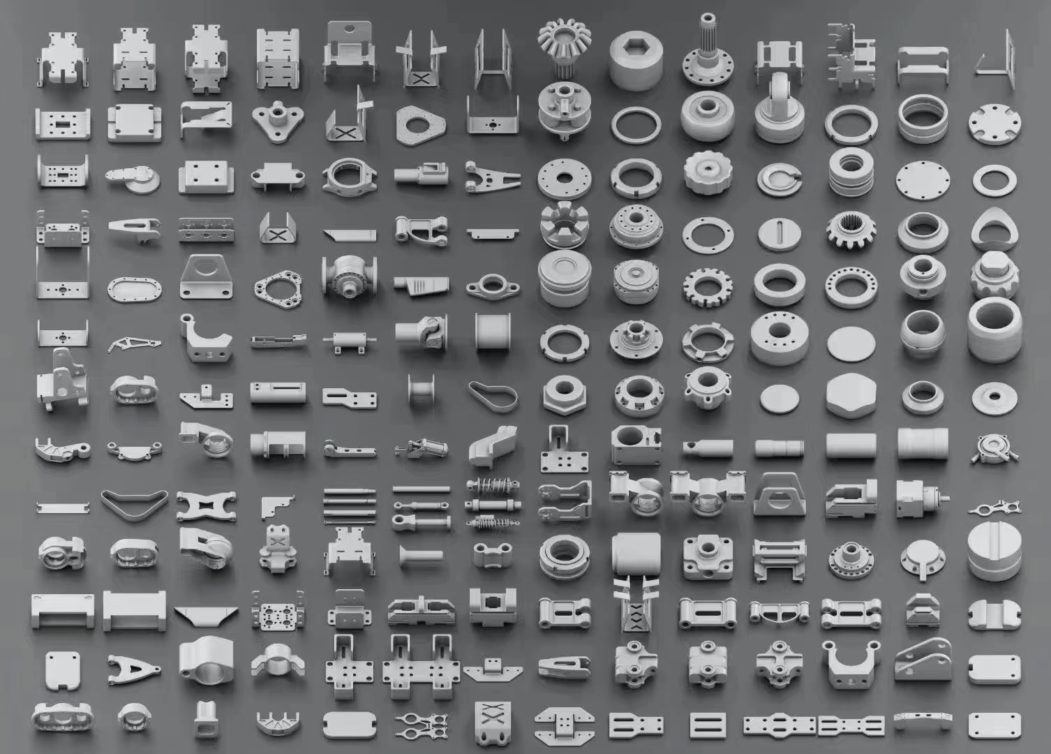 3D Printing CNC Machining Parts Customized Color Machined Metal Parts