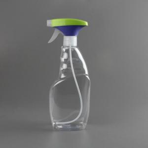 Quality 49g Empty plastic PET Cleaner Spray Bottles in 500ml wholesale