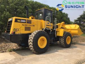 Quality Komatsu WA380 WA380-6 Loader Used Komatsu Front End Loader wholesale