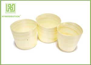 Quality Wholesale Poplar Pine Wood Round Cup Wooden Cup for Food Dessert wholesale