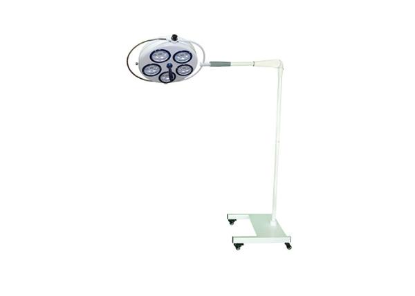 Alluminum Alloy Mobile LED Medical Examination Lamp OT Lights With 5 Holes