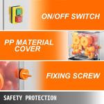 Multi-Functional Orange Juice Machine That Also Handles Other Fruits for
