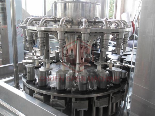 2000BPH Small Capacity Hot Juice Filling Machine / Energy Drink 3 In 1 Bottle