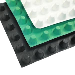 Quality Hdpe Plastic Dimpled Drainage Membrane 800g In Construction Projects wholesale