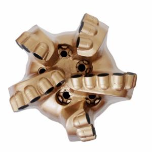Quality Antiwear 5 Wing Alloy Oil Well Drill Bit , Well Drilling Tools For Medium Formation wholesale