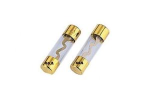 Quality Car Auto Vehicle Audio Amplifier Stereo S Shape Element Glass Tube AGU 10x38mm Auto Fuse 10-80A 32VDC With Gold Plated wholesale