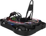 Racing Electric Pedal Powered Go Kart 8 Levels Adjustment Single Motor