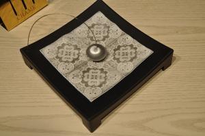Quality Parties 3ply printed paper napkins And Serviettes With Gold Flower wholesale