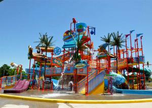Quality Holiday Resort Water Play Equipment Commercial FRP For Parent - Child wholesale