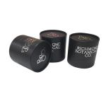 Antiwear Black Cardboard Tube Packaging , Ultraportable Cardboard Packing Tubes