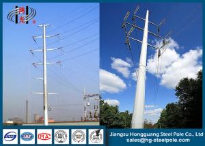 Quality 110KV Polygonal Galvanized Steel Utility Poles Communication Pole wholesale