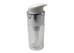 Frosted Empty Glass Lotion Bottles With Pump Dispenser , Long Life Time