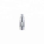 Recycled Airless Cosmetic Containers Clean Sliver Durable Press Series