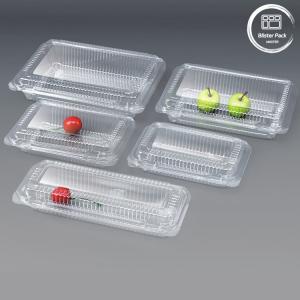 Quality Custom Transparent Disposable Fruit Container - Plastic PET Tray For Fresh Produce Storage wholesale