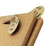 Rectangular Cork Mat Placemat For Dishes Cork Heat Pads Hot Holder Stand