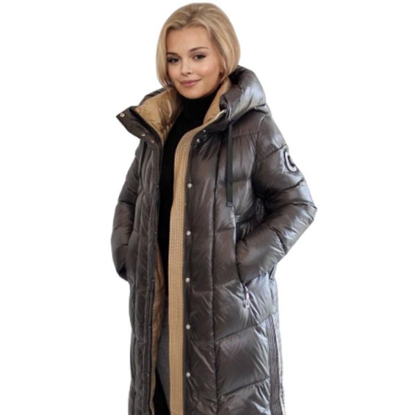FODARLLOY 2022 puffer jacket ladies warm hooded cotton-padded clothes slim down