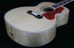 Grand 12 Strings 43'' Jumbo Electric Acoustic Guitar Solid Spruce With Fishman