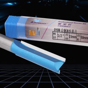 Quality Double Flute Straight Router Bits Multifunctional Anti Abrasion wholesale