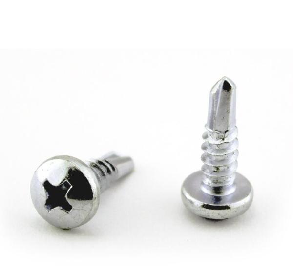 Cheap Q195 Pan Head Self Tapping 200mm Coarse Thread Bolt Nickel for sale