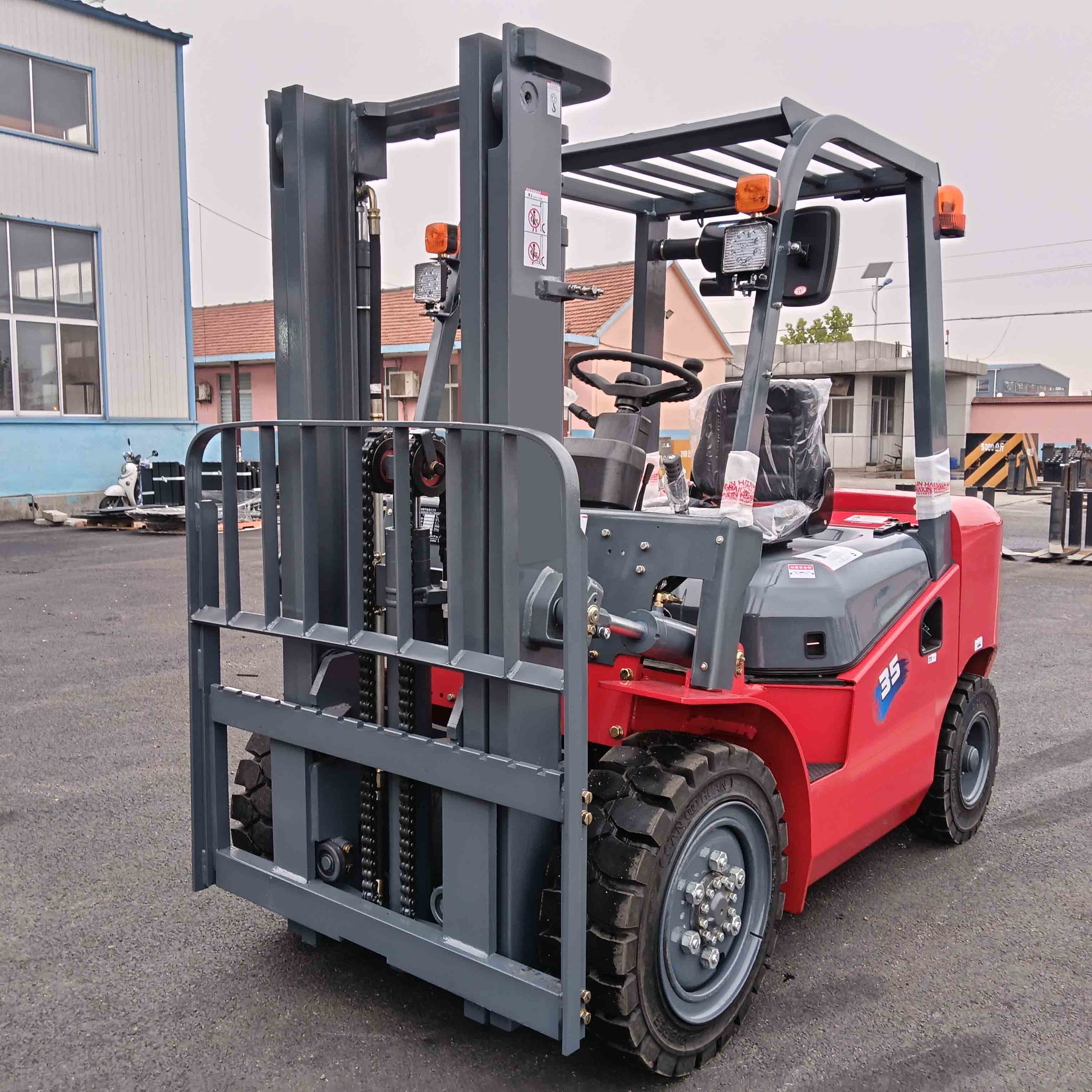 3.5 Ton Lpg Forklift Truck Import Engine Gasoline Diesel Electric Japanese Nissan Engine Warehouse Use