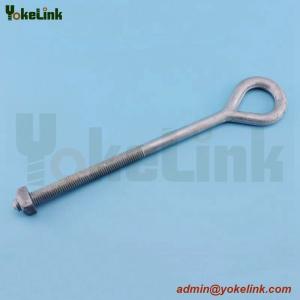 Quality Hot dip galvanized Forged oval eye bolt wholesale