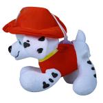 Red Hat Christmas Stuffed Dog , Customized Christmas Dog Stuffed Animal