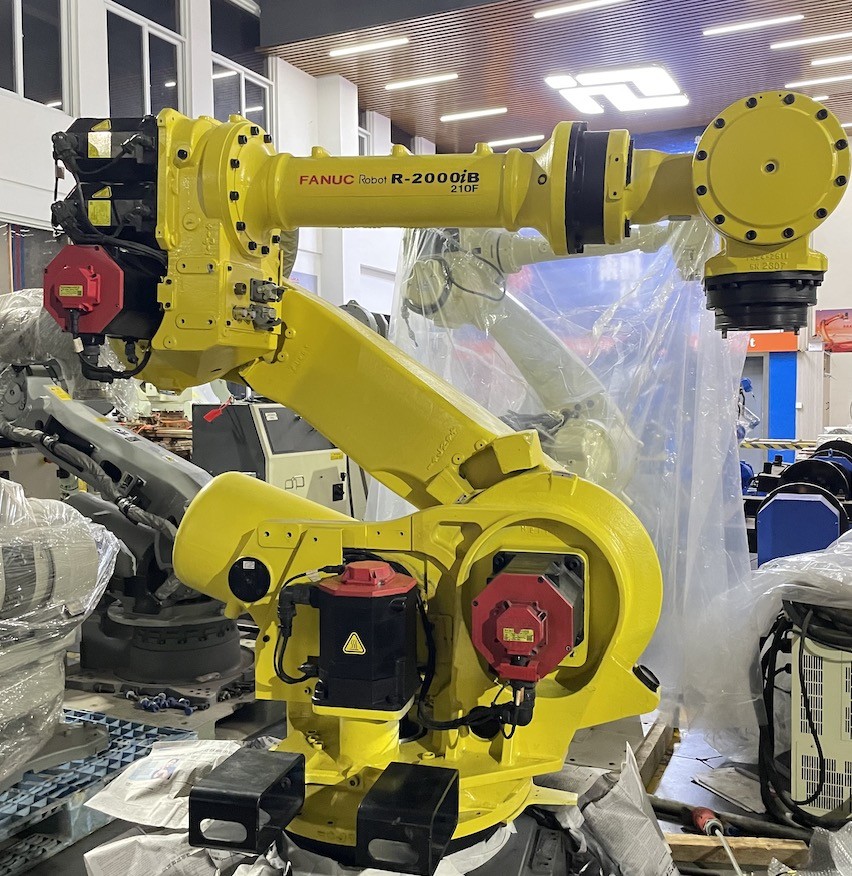 Fanuc R-2000iB-210F Spotwelding Press Tending Palletising Loading And Unloading Robot Machining Handling