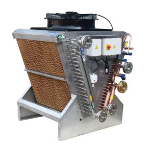 Quality V Type Adiabatic Water Spray System Epoxy Aluminum Fin Dry Fluid Cooler wholesale