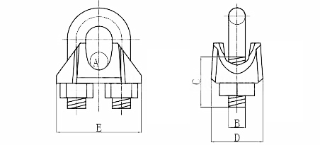 Stainless Steel Wire Rope Clip For Heavy Duty Applications In Automotive Industry