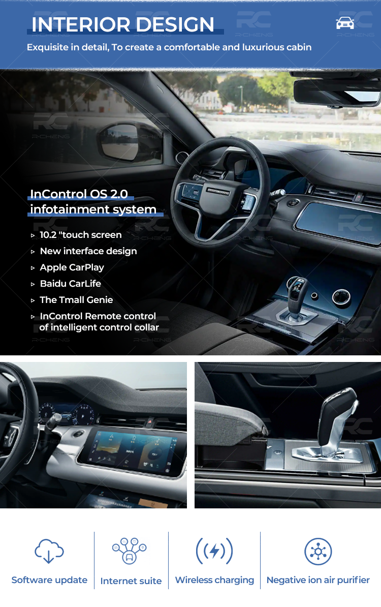 2023 Range Rover Evoque L PHEV 1.5T All Aluminum Engine Leather Seats Rear Camera Automatic Gearbox FWD-Petrol Cars
