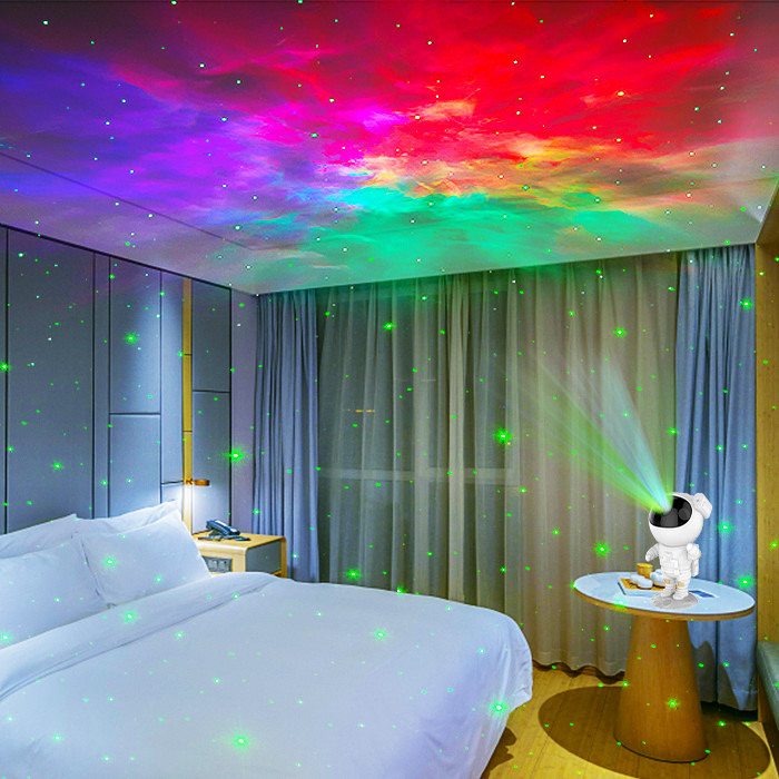Multipurpose RGB Astronaut Space Lamp , Durable Astronaut Star Projector Night Light