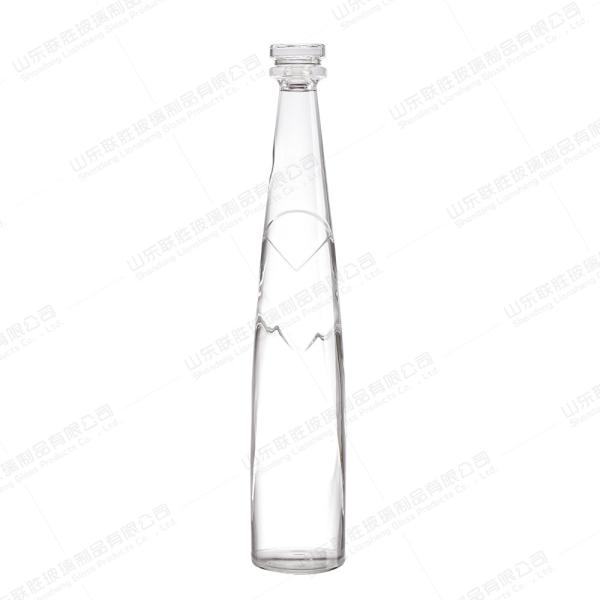800ml 1000ml Glass Wine Bottle for Gin Vodka Rum Tequila Glass Collar and Body