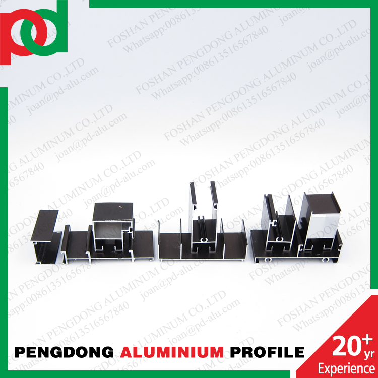 Colombia Central America Anodized Aluminium Profiles For Window Frame