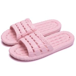 Quality Convenient Cute Bathroom Slippers Soft Rubber Sole Screen Print Type wholesale