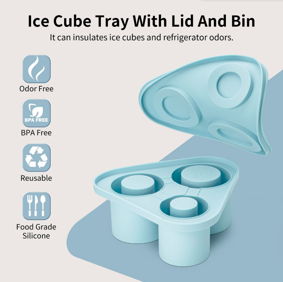 Meterial 100% Food Grade Silicone Kitchen Accessories for Tumbler Cup Ice Cream Makers