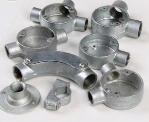 Quality BS Electrical Conduit 4 Way 20mm Aluminum Junction Box wholesale
