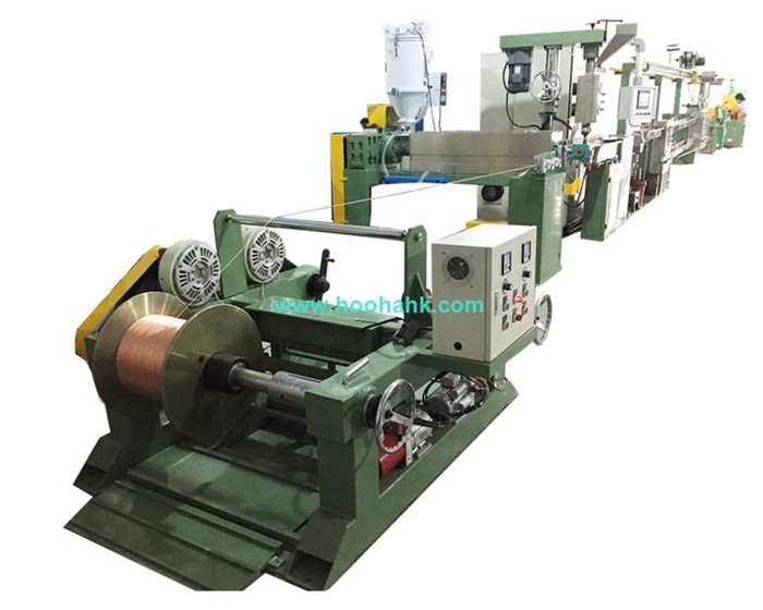 PVC Insulated Copper Wire Extrusion Machine WIth Auto Coiller