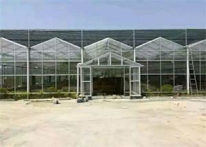 Quality High Strength Plastic Film Greenhouse Galvanized Steel Greenhouse Frame wholesale