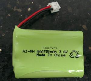 Quality Ready To Use AAA750 Nimh Battery Packs 3.6V For Baby Monitor wholesale