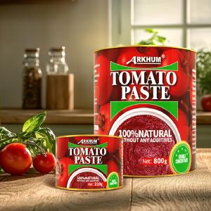 Quality Hygienically Sealed Tinned Tomato Paste For Convenient Cooking wholesale
