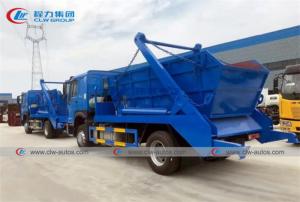 Quality Hydraulic Lift Sinotruk Howo 4x2 10m3 Swing Arm Garbage Truck wholesale