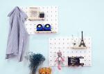 750kg/m3 MDF Pegboard Wood Photo Frame Perforated Hardboard With Holes