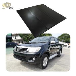 Quality Matte Black Car Tonneau Cover For Toyota Hilux Vigo 2011-2014 wholesale