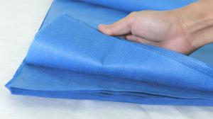 Quality Blue And Green Antistatic SMS Disposable Bed Sheet For Medical 240 Meter wholesale