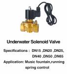 DN25 AC/DC Brass Waterproof IP68 Electromagnetic Water Valve