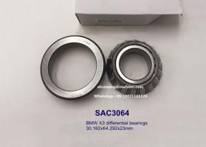 Quality SAC3064 BMW X3 automotive differential bearings tapered roller bearings 30.162x64.292x23mm wholesale