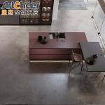 Island Design Kitchen Cabinets with Modern Italian Design and Durable Lacquer