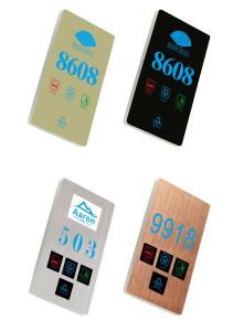 Quality Hotel Guest Room Number Hotel Door Number Sign Electronic Door Number From CHINA wholesale