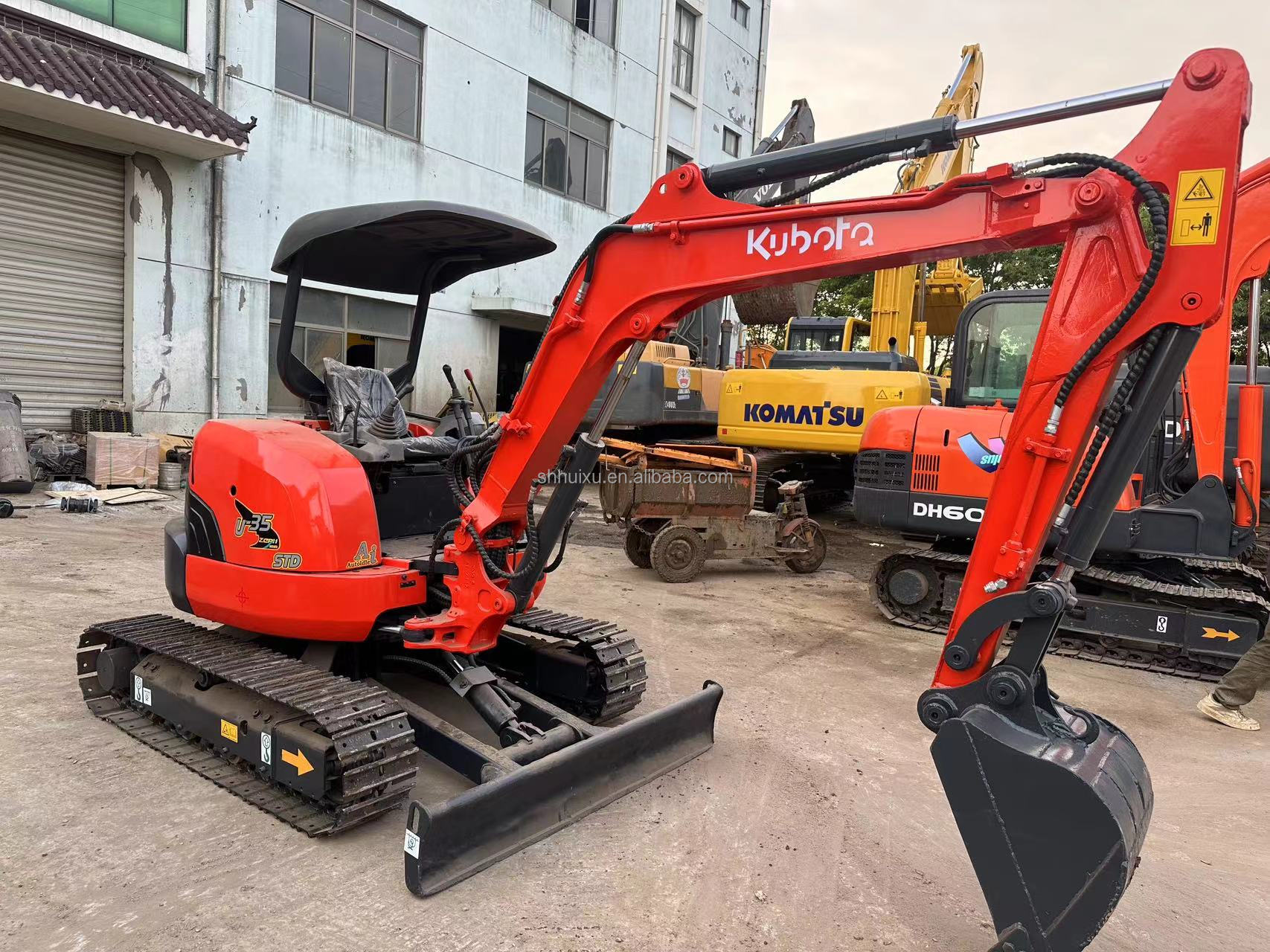 High quality KOBOTA U35 used mini excavator Japan for homework